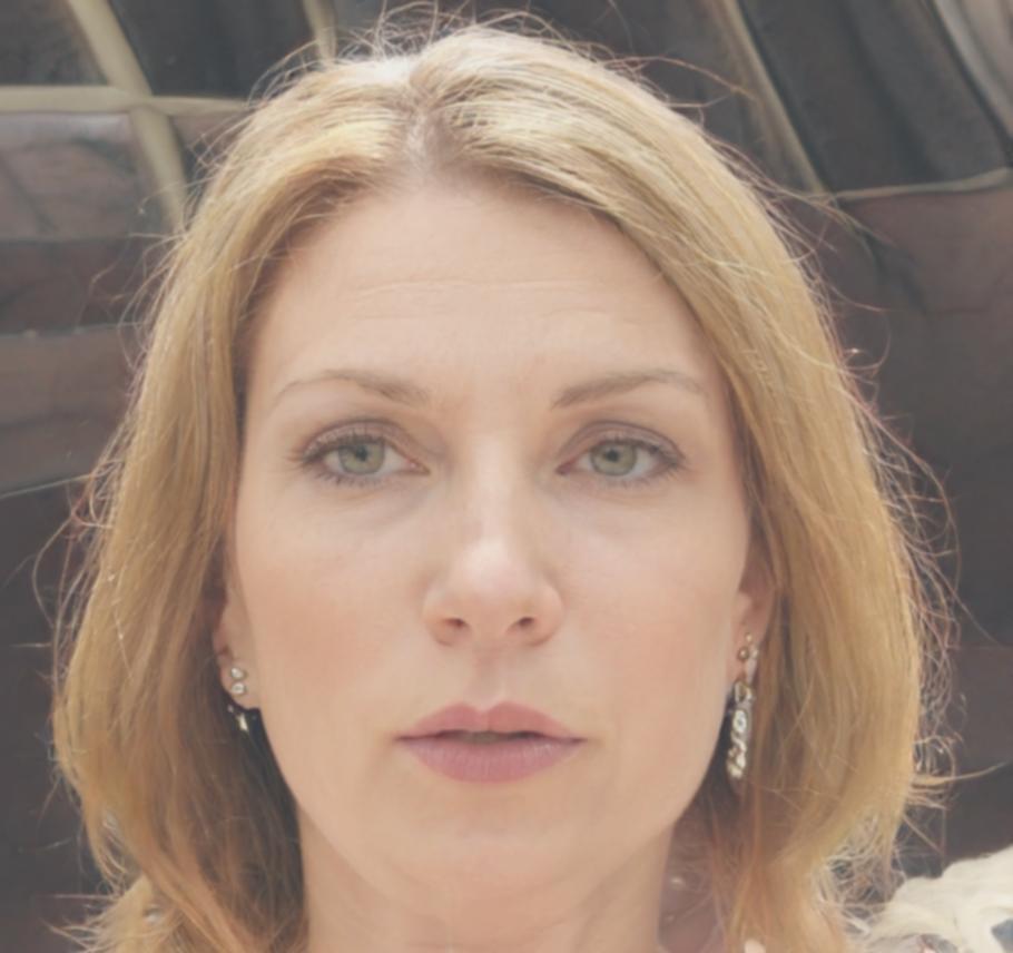 Portrait of satisfied client